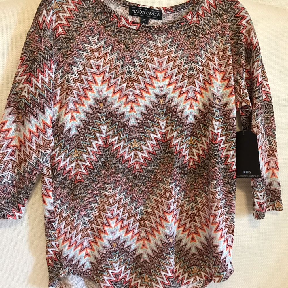New Aztec print top.. super cute!