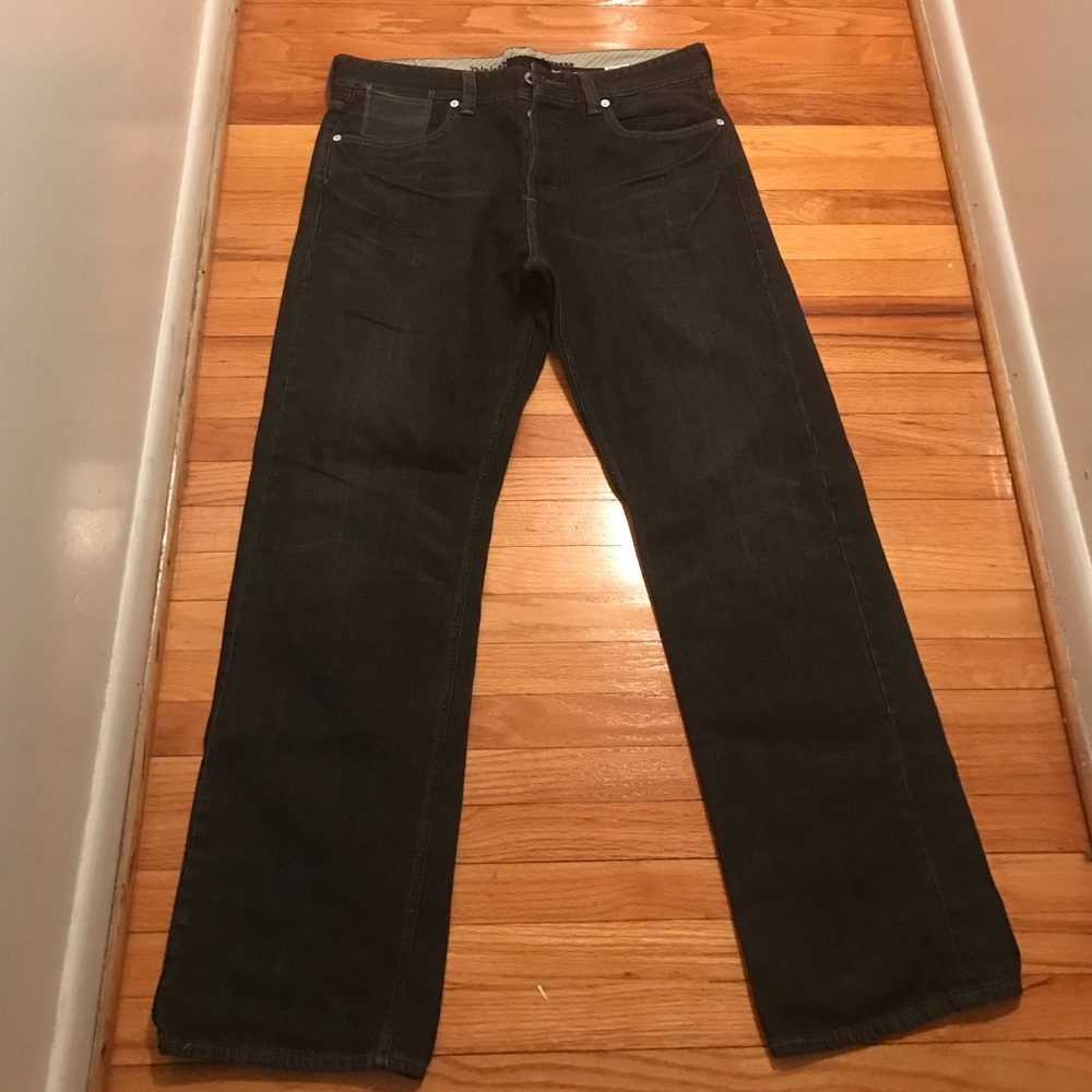 Levi's black denim jeans