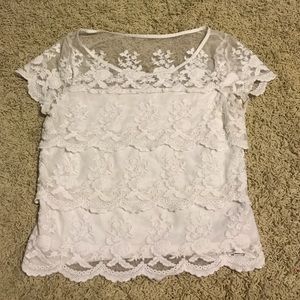 Abercrombie Lace Shirt