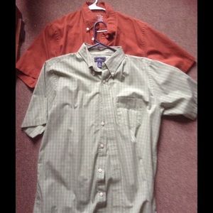 2 button up shirts