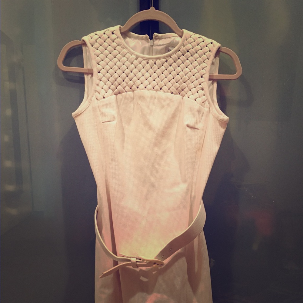 Donna Degnan white dress