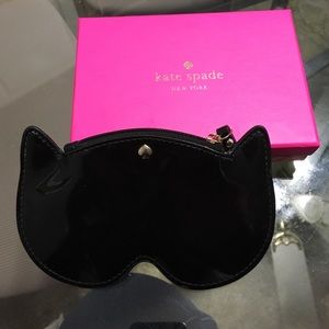 Kate Spade Cats Mask Coin Purse