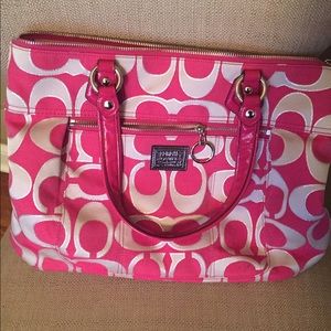 Coach Poppy Tote Bag