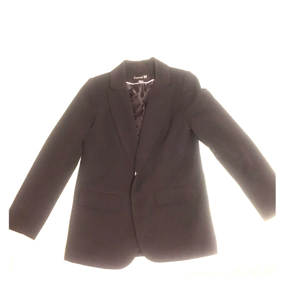 Classic Black Blazer
