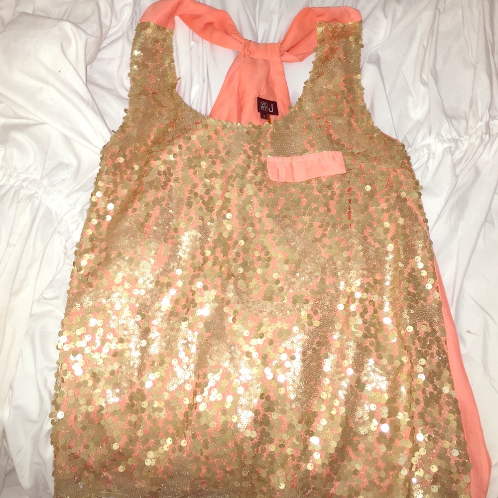 Sequin boutique top