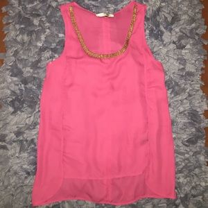 Pink tank