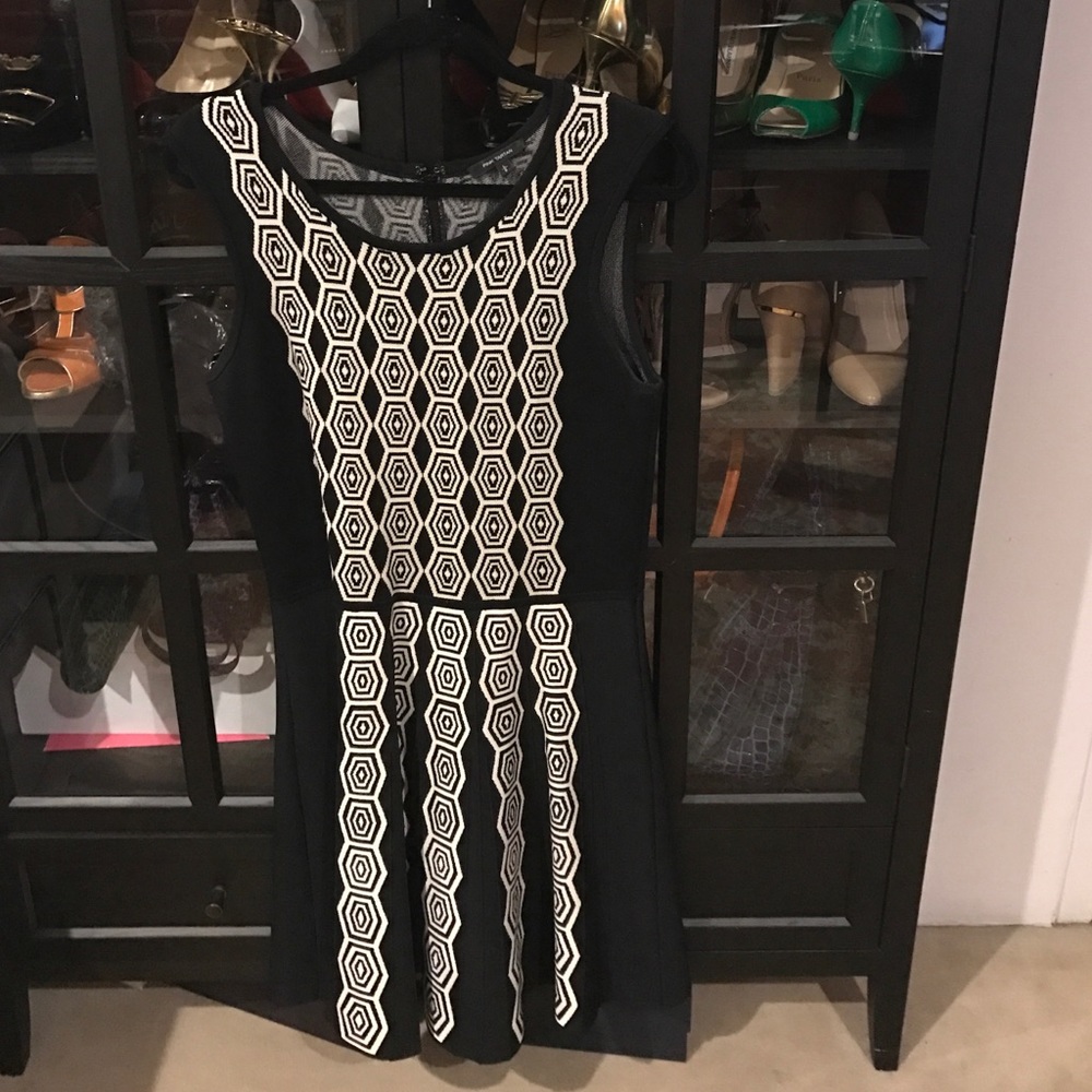 Pink Tartan knit dress