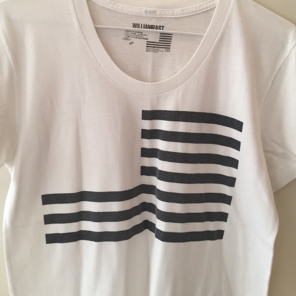 William Rast Flag T-Shirt - Picture 2 of 3