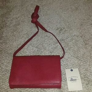 GH BASS Dark red crossbody