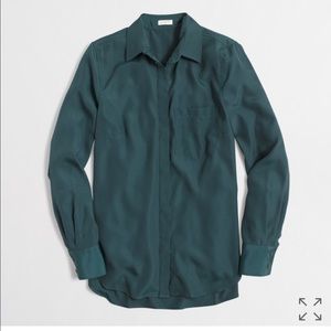 JCrew Factory Classic Dress Blouse