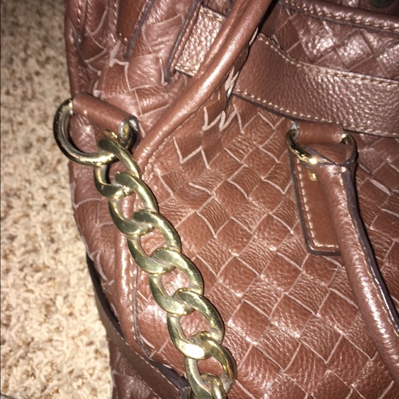 Michael Kors Brown Woven Purse - Picture 4 of 4