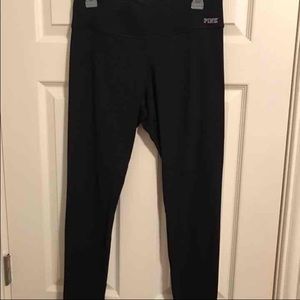 Victoria Secret Pink black leggings