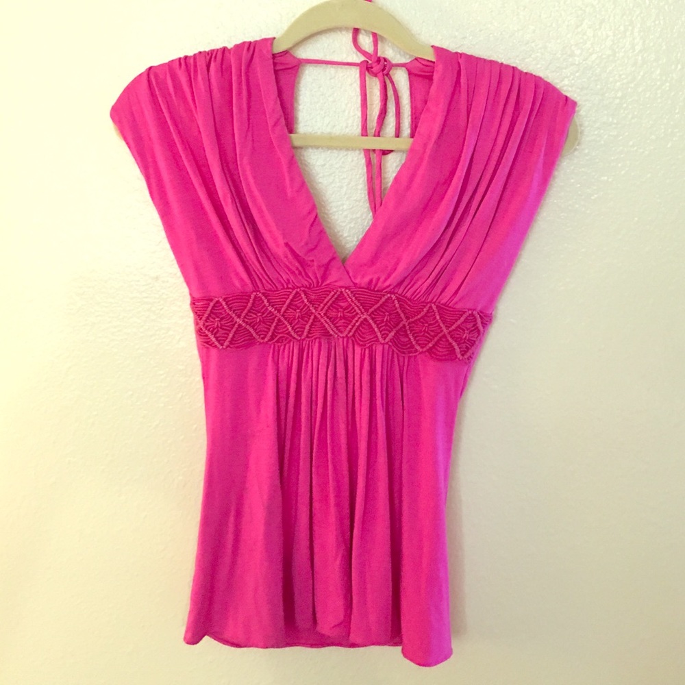 Sexy Sky brand empire waist top