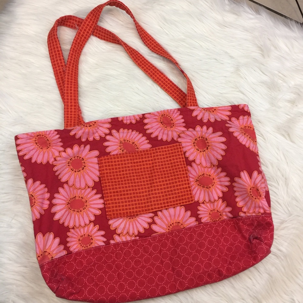 Spring Flower Summer Tote Beach Bag