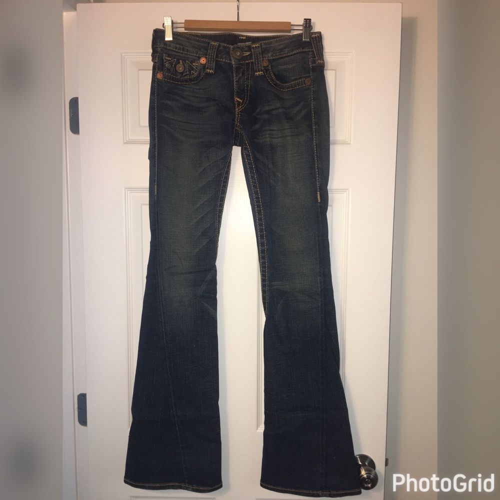 True Religion Bell Bottom Boot Cut Jeans