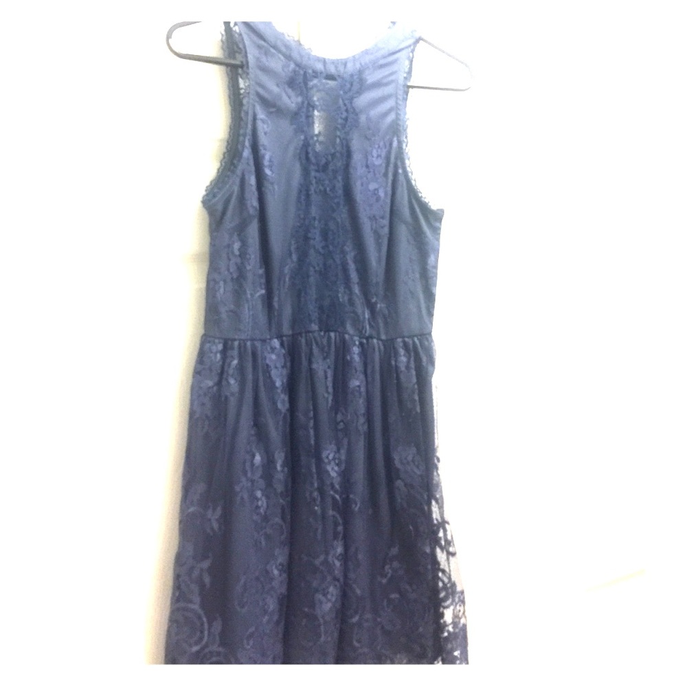 Navy cocktail dress