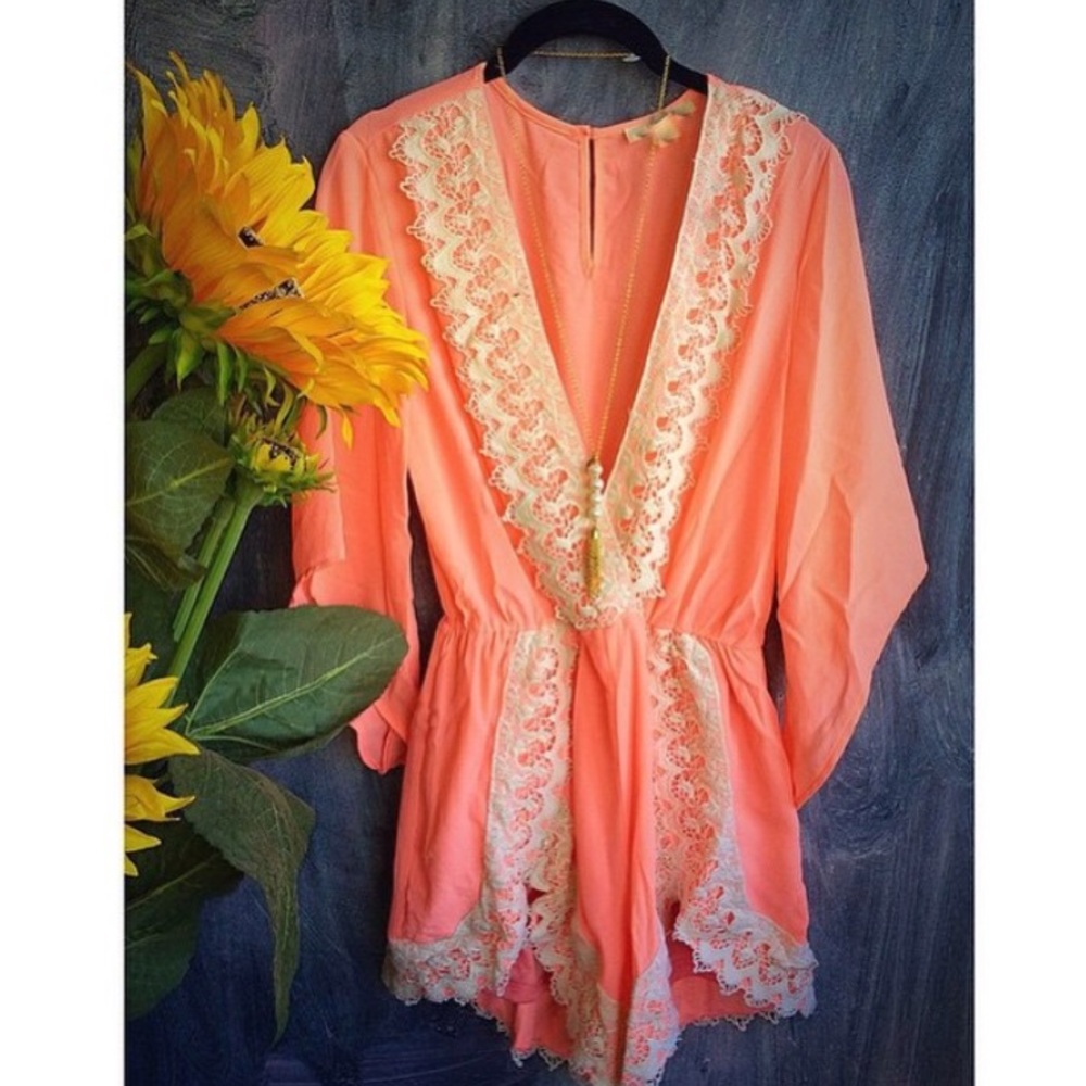 Pink romper