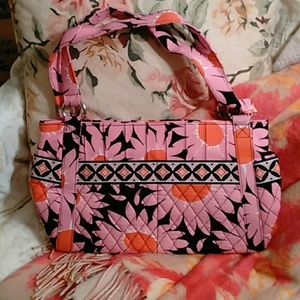 Vera Bradley Loves Me Satchel (NWOT)