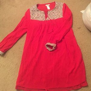 Red Casual Dress