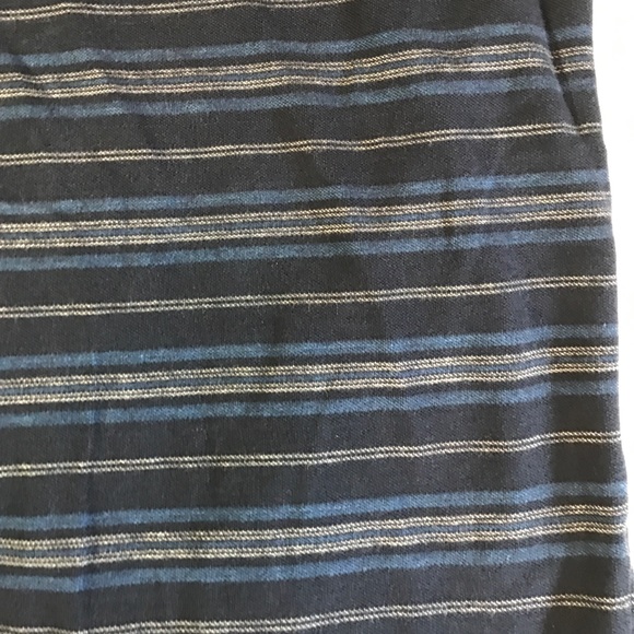 Ralph Lauren Shirts - Ralph Lauren 100% Cotton Navy Striped Polo M Ralph Lauren Shirts - Ralph Lauren 100% Cotton Navy Striped Polo M