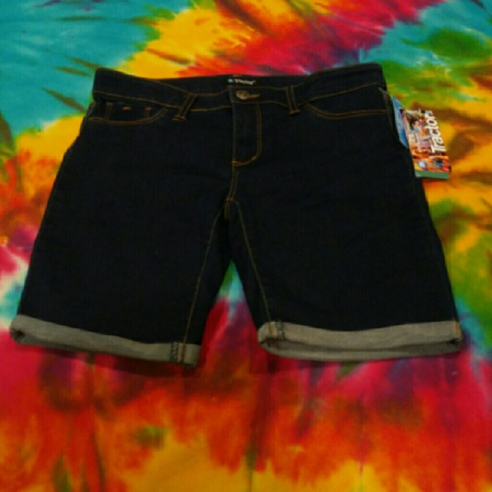 NWT SZ.12 girls jean shorts