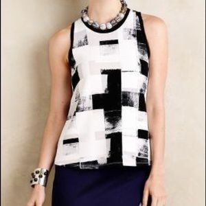 Anthropologie 'Anzere Print Tank' by Postmark XS