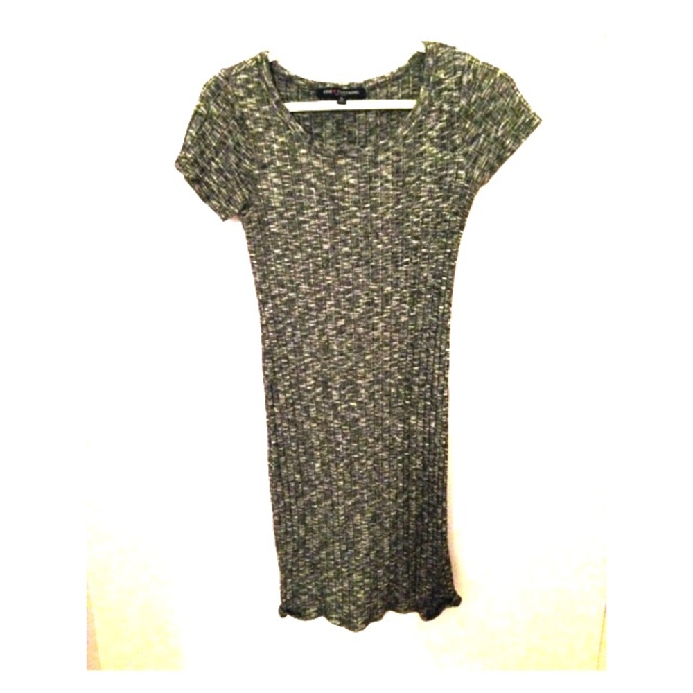Marled Bodycon Dress