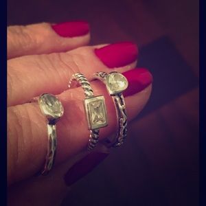 Silpada rings R2462, R2463, R2464