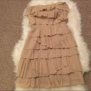 J. Crew Dresses - J.Crew Cream Silk Bodice Mini Dress - SZ: 2 J. Crew Dresses - J.Crew Cream Silk Bodice Mini Dress - SZ: 2