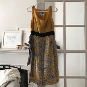 Anthropologie Dresses - Anthro Blooming Goldenrod dress Anthropologie Dresses - Anthro Blooming Goldenrod dress