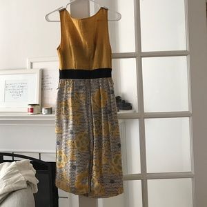 Anthropologie Dresses - Anthro Blooming Goldenrod dress Anthropologie Dresses - Anthro Blooming Goldenrod dress