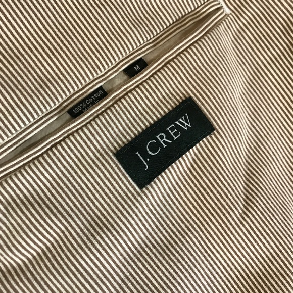 J. Crew Suits & Blazers - J.Crew Khaki White Striped Blazer Suit Jacket M J. Crew Suits & Blazers - J.Crew Khaki White Striped Blazer Suit Jacket M