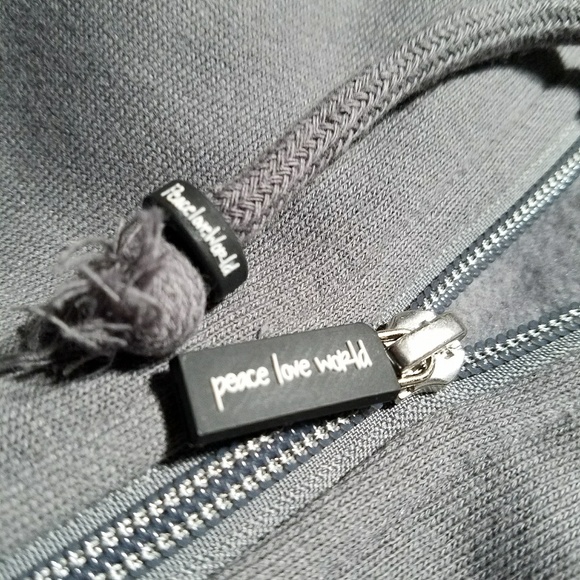 NWT PLW Gray Hoodie "Love the people... - Picture 3 of 8