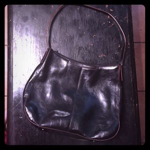 Black HOBO Leather Purse