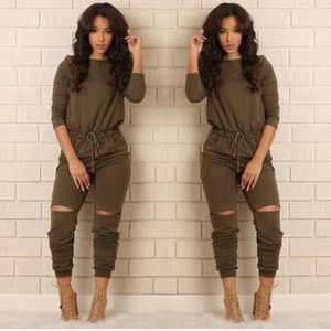 Fashion Nova On the Run Jumpsuit