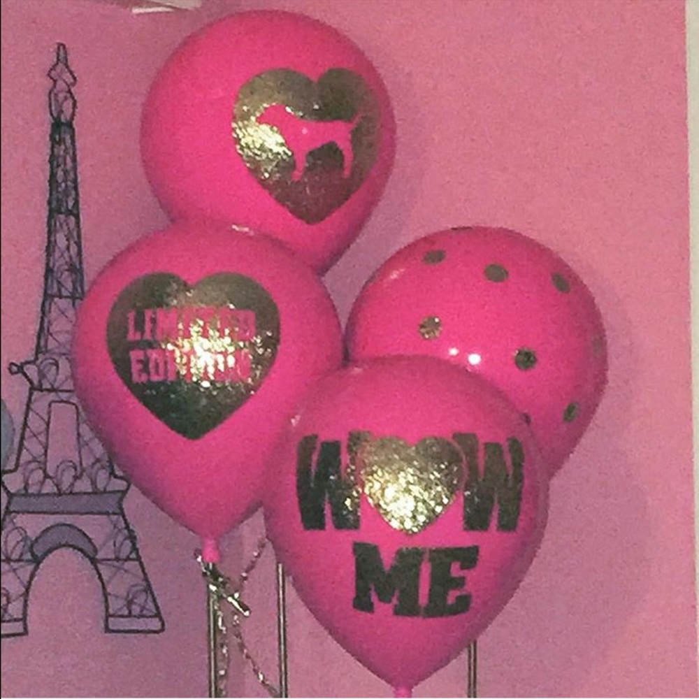 SOLD: Victoria Secret Pink Balloons