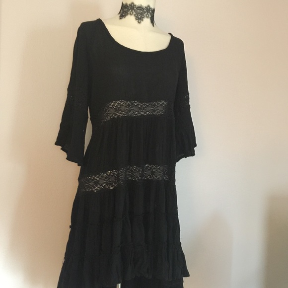 stevie nicks black dress