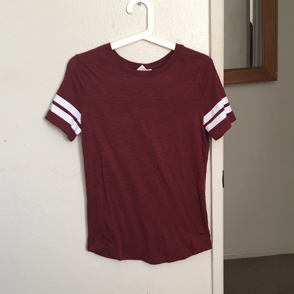 Maroon tee
