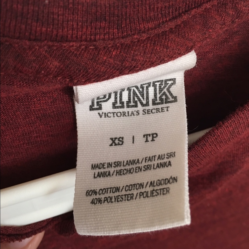 Maroon tee - Picture 2 of 3