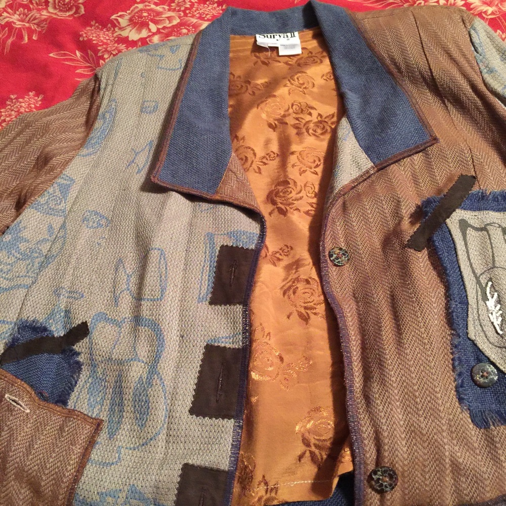 Vintage-Three-piece jackets, skirt and top