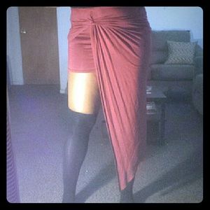 Agaci Wine colored Skirt