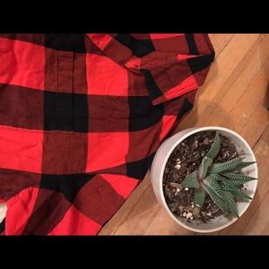 Lumberjack print flannel  -Great condition!