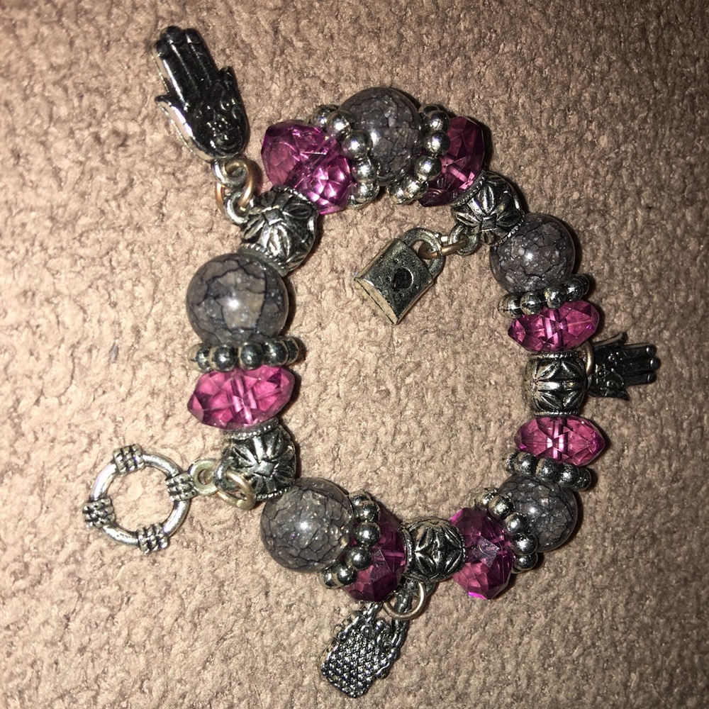 Moroccan charm bracelet