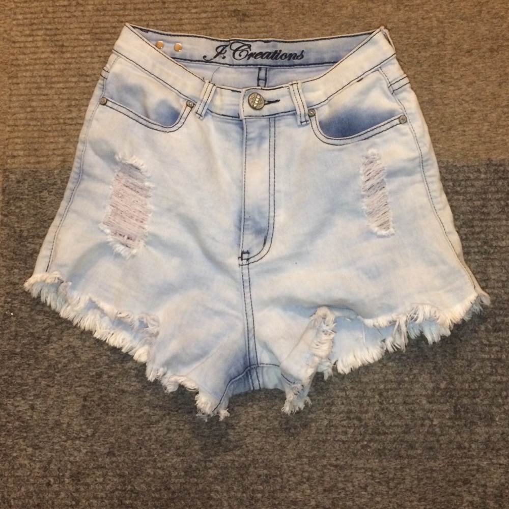 High Waisted Denim Jeans