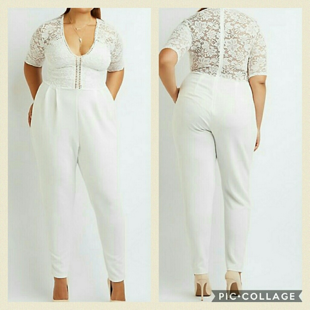 Very Sexy White Jumpsuit