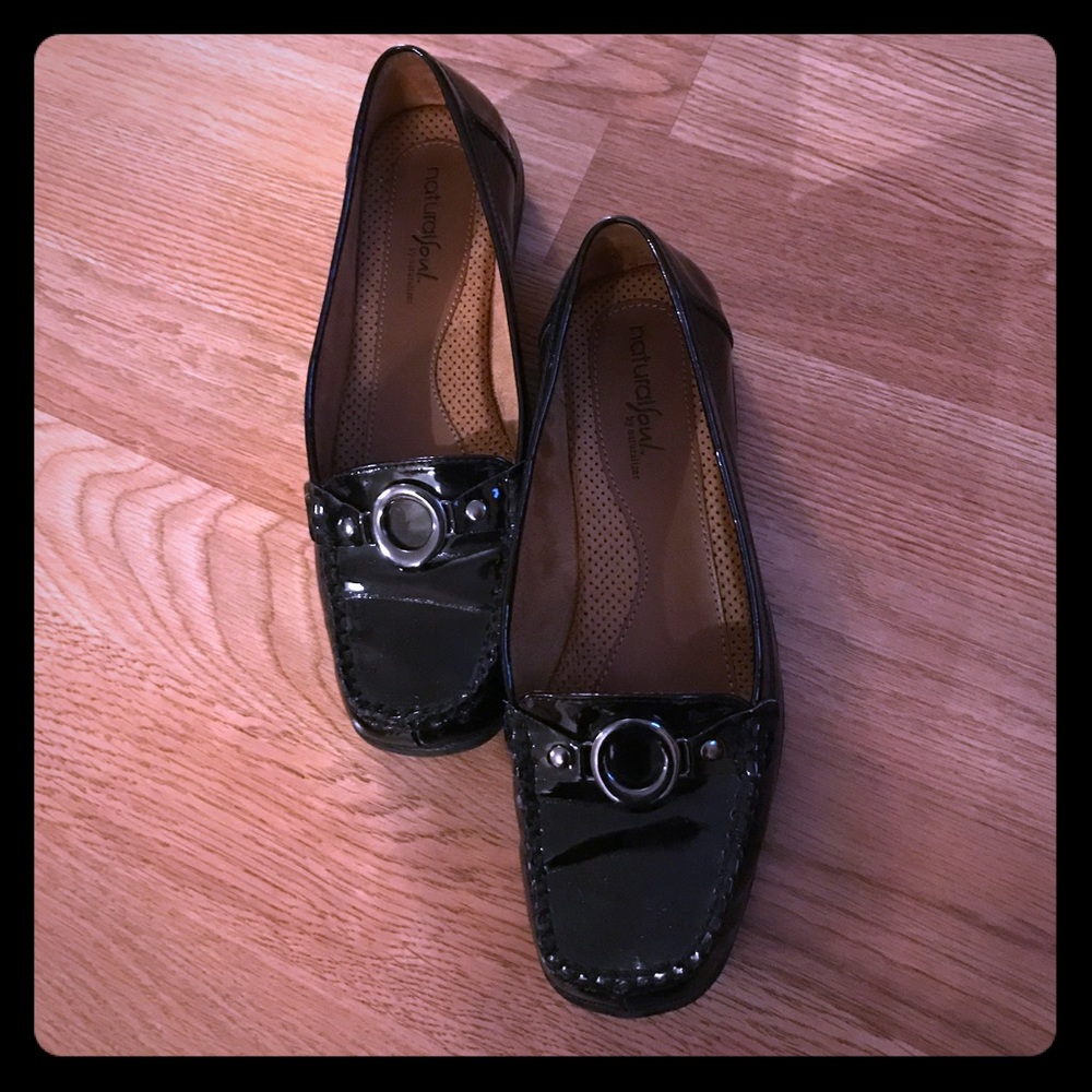 Black natural soul loafers