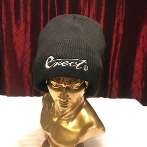 Black Erect beanie...