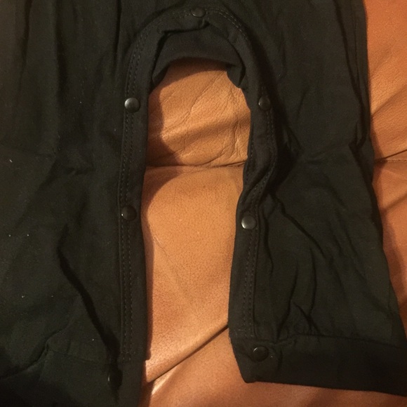 Baby tuxedo onesie/romper - Picture 3 of 4