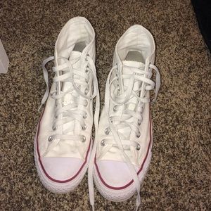 White high top converse