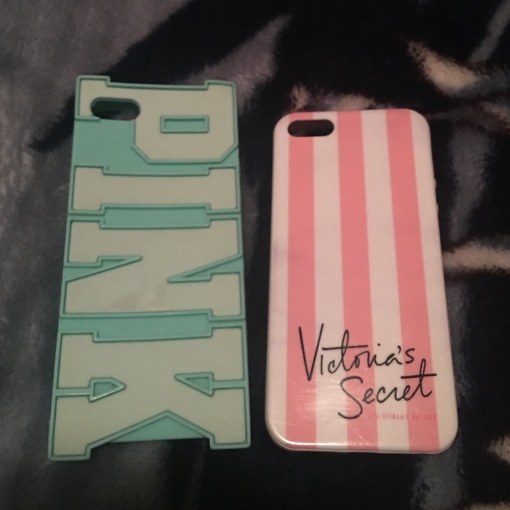 Two lightly used iPhone 5/5s cases